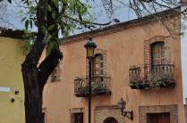 A charmosa arquitetura da Zona Colonial, centro histórico de Santo Domingo, capital da República Dominicana